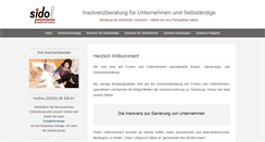 Desktop Screenshot of firmen-insolvenz-beratung.de