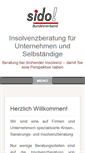 Mobile Screenshot of firmen-insolvenz-beratung.de